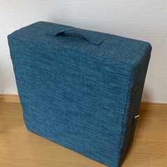 【美品】トランポリンクッション（青）の画像