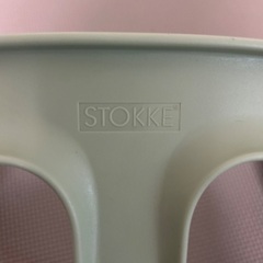 ストッケ　トリップトラップ　ベビーセット　正規品　モスグリーン　箱あり　お譲りしますの画像