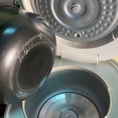 ◎ ジャー炊飯器　SHARP シャープ　3合炊き　KS-CF05D-W 2022年製　動作品の画像