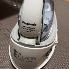 Panasonicコードレスアイロン＋あいろんだいアイロン台の画像