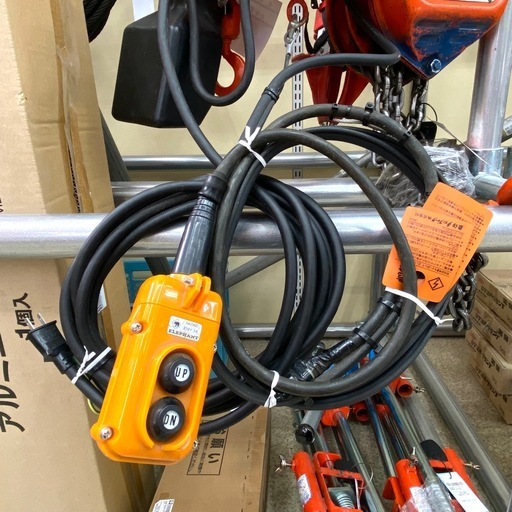 象印 電気 チェーンブロック as-01 100kg 電動チェンーブロック 【店頭引取限定】