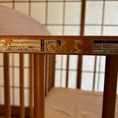 カトージ　ベビーベッドの画像