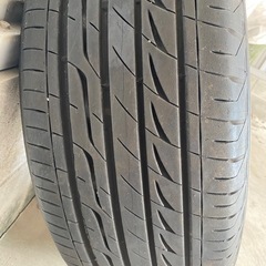 日産 シーマ 純正 18インチタイヤホイ ールブリヂストン レグノ山有りの画像