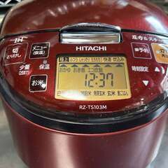 HITACHI 日立 炊飯容量 RZ-TS103M1.0L 5.5合炊き Used/良品の画像