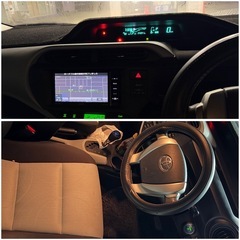 アクア♫車検R8.4.10⭐︎取説。保証書。スペアキー⭐︎ナビ・TV・バックカメラ♫の画像
