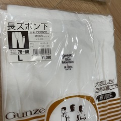 グンゼ　肌着　メンズ　ズボン　長袖の画像