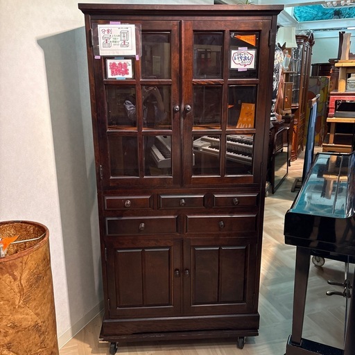 北海道民芸家具　水屋戸棚