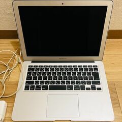 【初期化済み・動作遅め】MacBook Air（A1466）バッテリー弱／練習・検証用にの画像