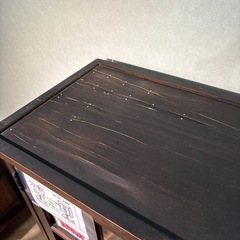 北海道民芸家具　水屋戸棚の画像