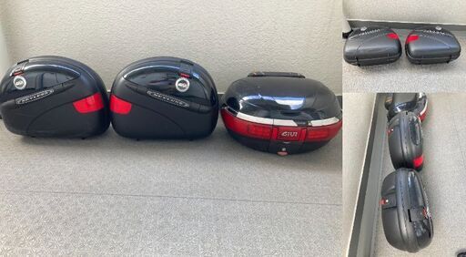 GIVI E46トップパニアケース、E41サイドパニアケース