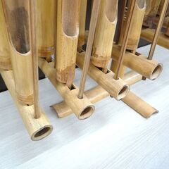 現状品 楽器 インドネシア アンクルン 竹楽器 民族楽器 中古 苫小牧西店の画像