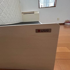 シングルベットフレームとマットの紹介の画像