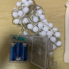 【美品】ボールライト、10m、電池版の画像