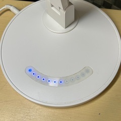 デスクライト ホワイト YAZAWAの画像