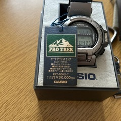 CASIO PRO TREK腕時計の画像