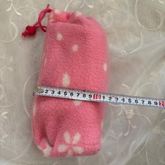 ブランケット　ひざ掛け　収納袋付きの画像