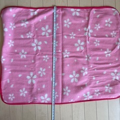 ブランケット　ひざ掛け　収納袋付きの画像