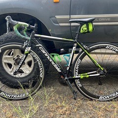 取引中 ロードバイク カーボンホイール Cannondale CAAD8 BONTRAGER AURA5の画像