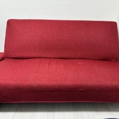 【美品】足付きソファーの画像