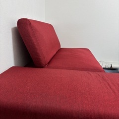 【美品】足付きソファーの画像