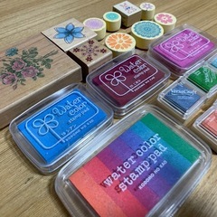 スタンプとインクの画像