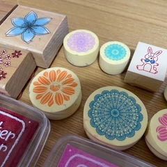 スタンプとインクの画像