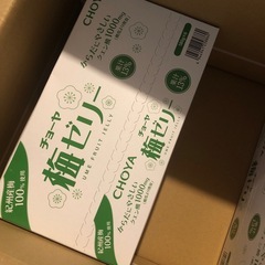 チョーヤ梅ゼリー30個入りの画像