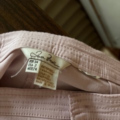 未使用　スペイン製ストレッチパンツ　７分丈XSの画像