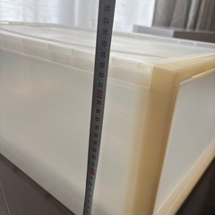 無印良品　押入れ用衣装ケースの画像