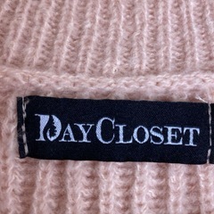 DAY CLOSET デイクローゼット【F】厚手ニットの画像