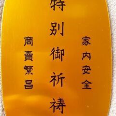 💰️日光東照宮 特別御祈祷 大金弊御守 袋付 御守 珍品の画像