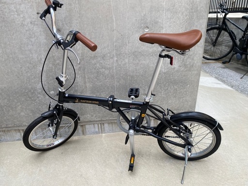 折りたたみ自転車　16インチ　キャプテンスタッグ