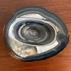 ブラジル　メノウ灰皿　未使用品の画像