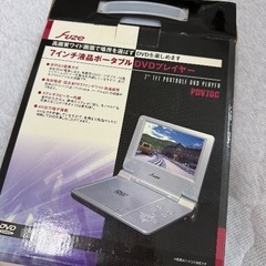 ポータブルDVDプレーヤーのリモコンの画像