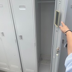複数台あり2人ロッカーの画像