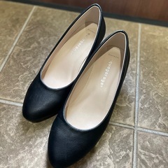 パンプス　ブラックの画像