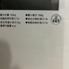 体重計の画像