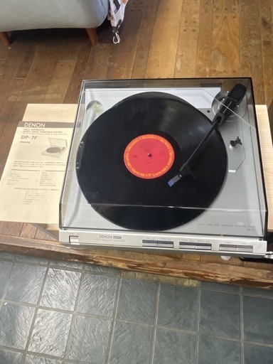アンテイク
DENON】デノン レコードプレーヤー クォーツロックDD フルオートプレーヤー DP-7F _ プレイヤー