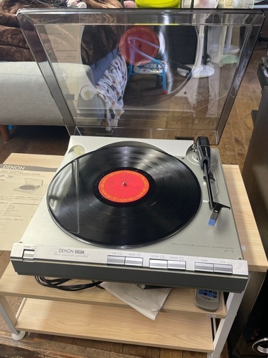 アンテイク
DENON】デノン レコードプレーヤー クォーツロックDD フルオートプレーヤー DP-7F _ プレイヤー
