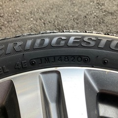 スタッドレスタイヤ　165/55R14 ブリヂストンVRX 
ホンダ純正ホイール付き　4本 　の画像