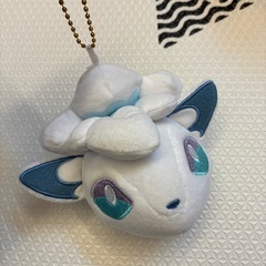 ポケモン　アローラロコン　ぬいぐるみポーチ　キーホルダーの画像