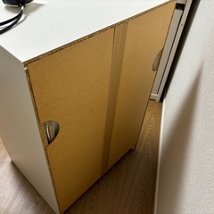 チェスト　2段(+約11.5cmの隙間収納箇所あり)の画像