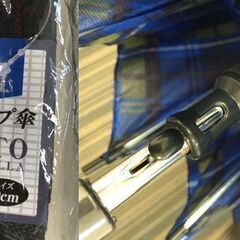♪【未使用保管品】AUTO UMBRELLA 紳士 ジャンプ傘 3本セット 格子 サイズ60cm 雨傘 (NF251005) 552-17-②の画像