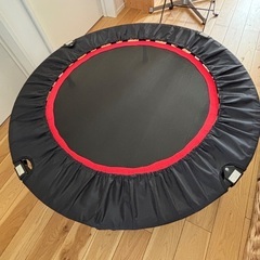 トランポリン　補助手すり付きの画像