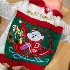 🔴　昭和レトロ　キューピー　人形　クリスマスデザインの画像