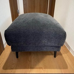 グレー　オットマンの画像