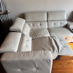 本革ソファ　の画像