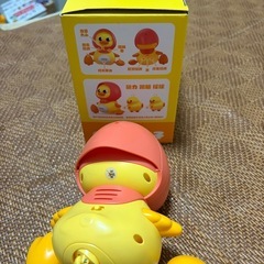 BibiElf（比比エルフ）ダック親子おもちゃセット（大ダック＋小ダック2匹）の画像