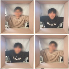 コラージュ集合写真　枠　60センチ　スクエアの画像