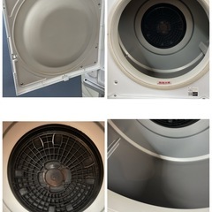 R052 ☀️ ジモティー限定価格！ HITACHI 衣類乾燥機 （5.0㎏）20年製 DE-N50WV 純正スタンド付き ⭐ 動作確認済 ⭐ クリーニング済の画像